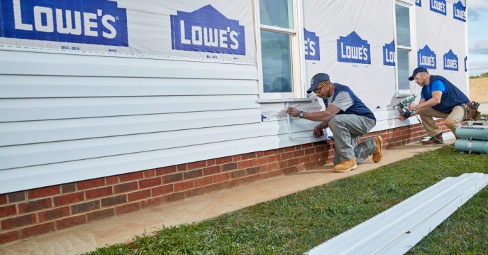 Siding installation in Lavale, MD, 1211 NATIONAL HWY. | Lowe's